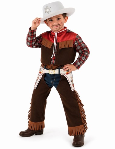 Costume da Cowboy - di alta qualità, ideale per carnevale, feste a tema ed eventi speciali